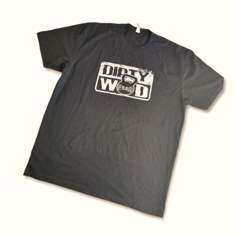 Dirty Wod Gear Men's Logo Tee Black